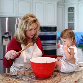 Baking and cooking with grandma is an exciting adventure for most little girls. These are warm memories I will forever cherish, and will always smile when I think of her and I in that kitchen.
