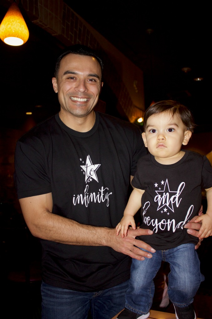 Finding the perfect family t-shirts at Molly's Chic Boutique