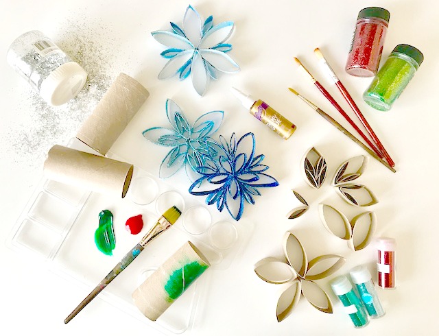 This kid friendly ornaments project is a simple and affordable DIY Christmas kids craft. You will love making paper tube ornaments with your kids during the holiday season.