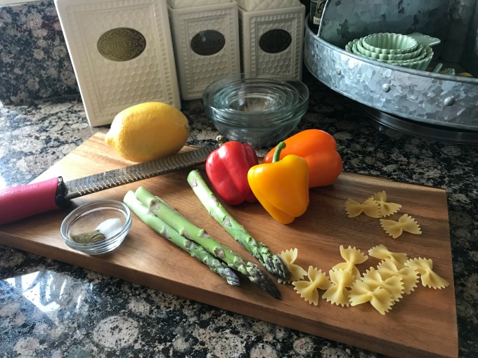 chicken asparagus pasta ingredients