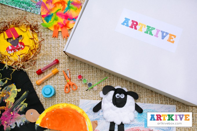 Artkive turns your children's art into a beautiful book.