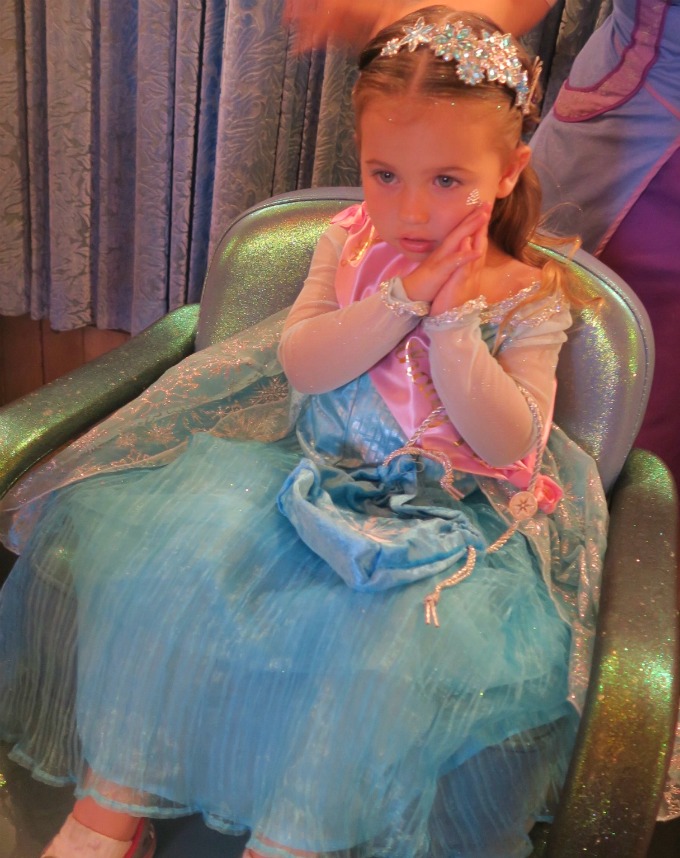 Sophie at the Bibbidi Bobbidi Boutique