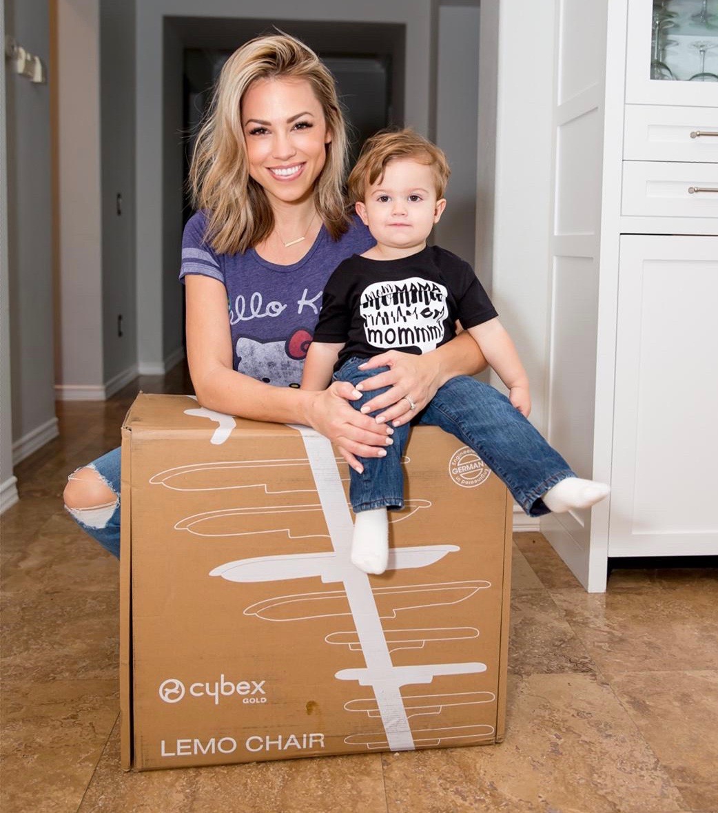 Jessica and Jake with Cybex LEMO High Chair