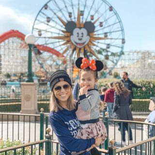 Jessica and Sophie at Disneyland