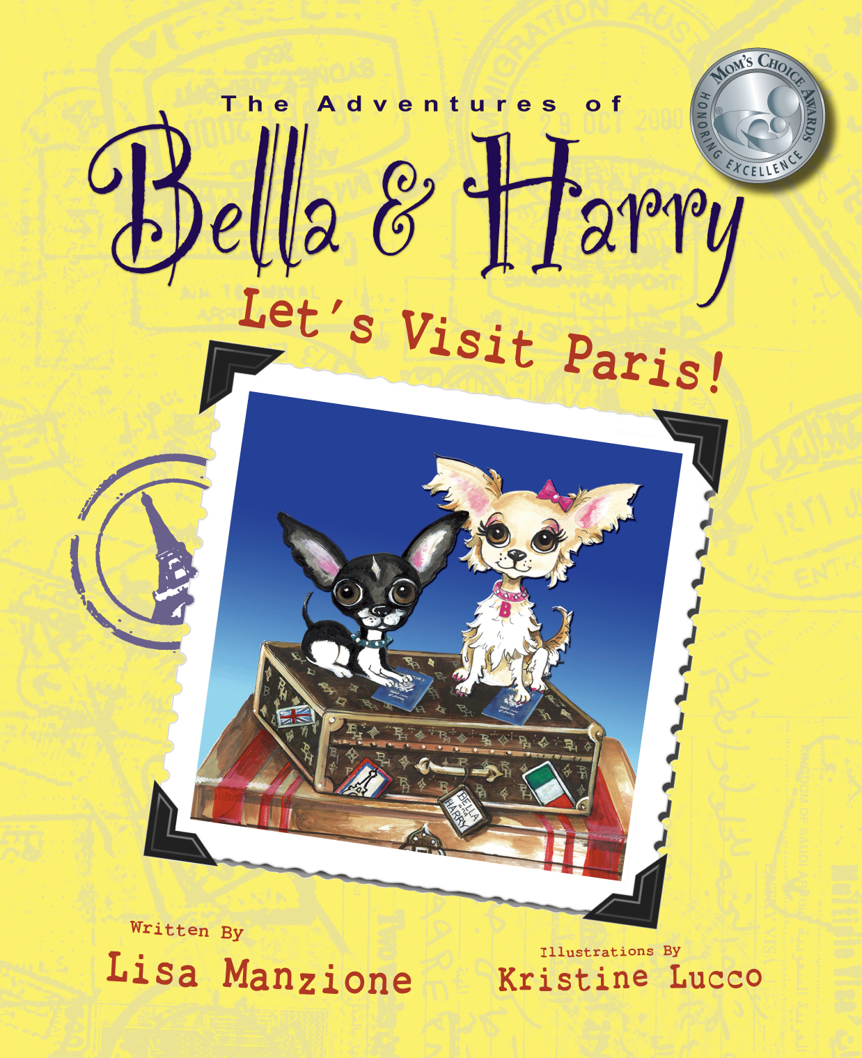 Bella & Harry Let's Visit Paris! Book Cover