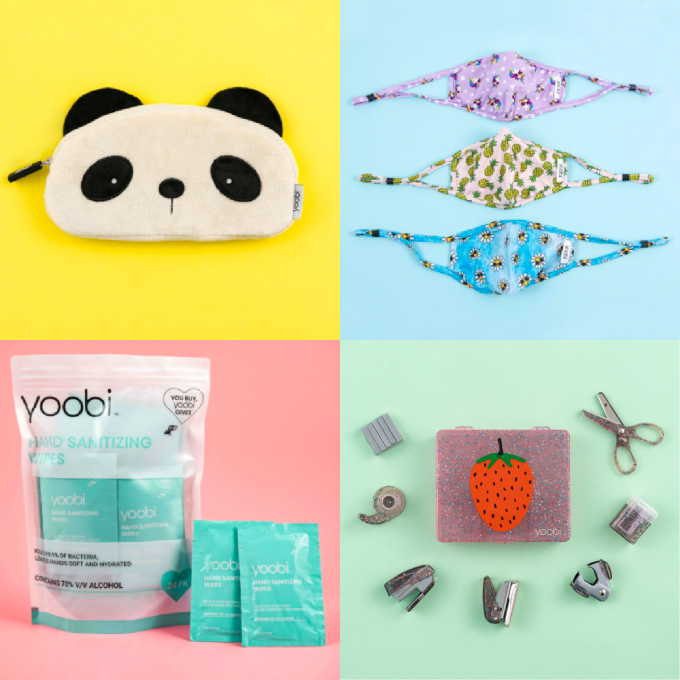 school supplies from yoobi