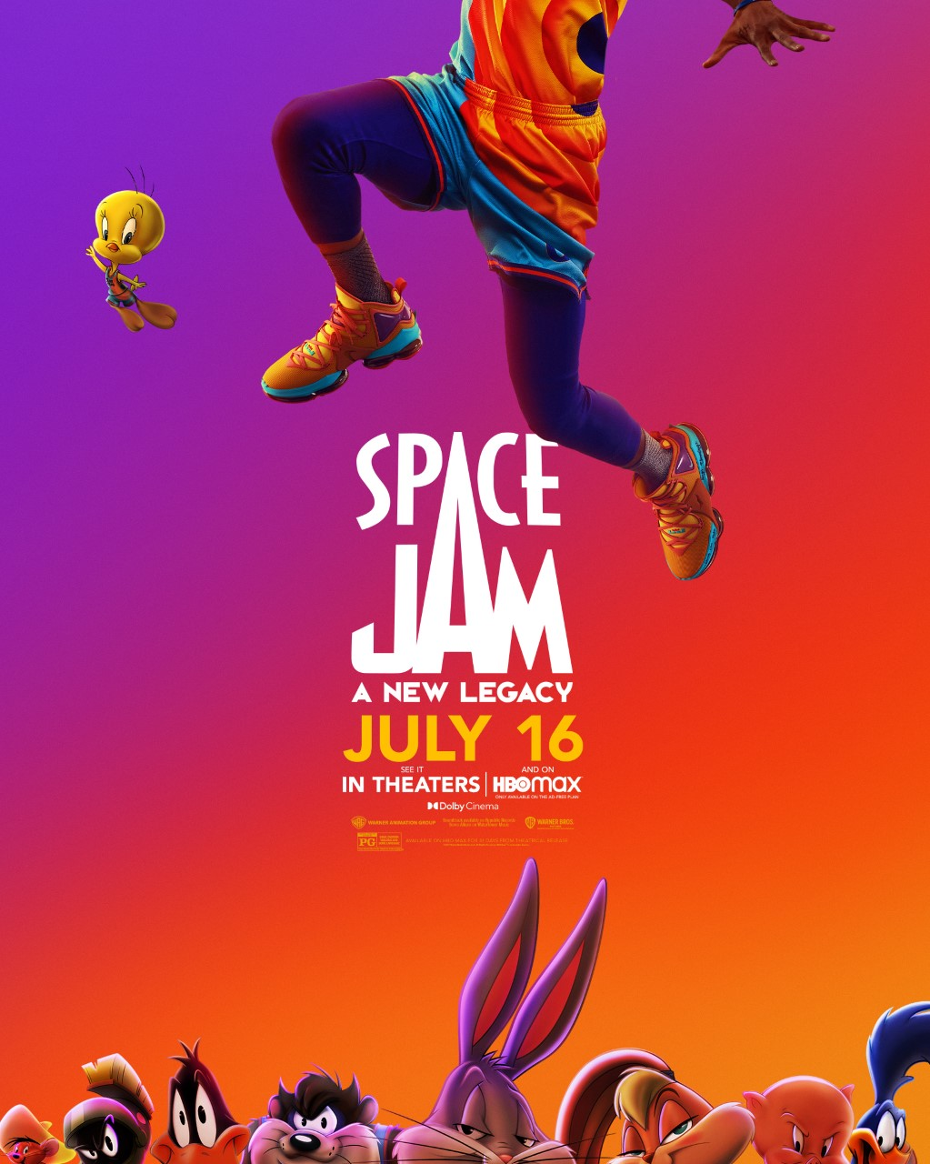 Space Jam movie poster.