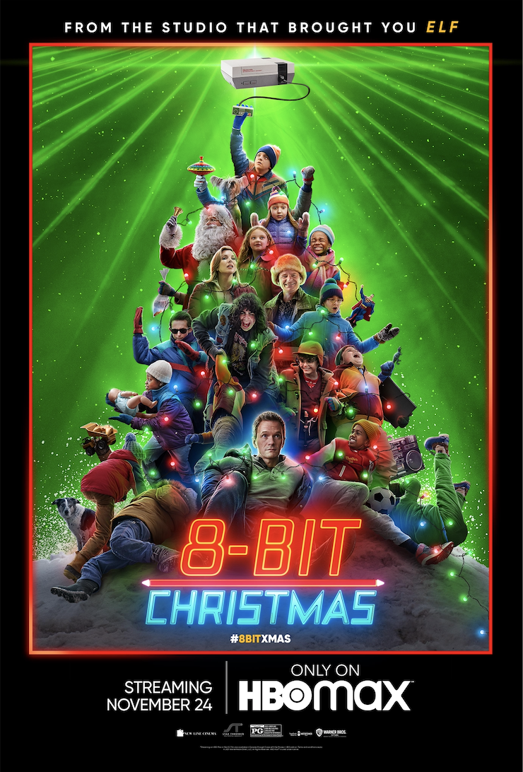 8-Bit Christmas movie poster.