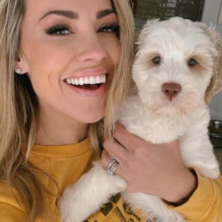 Jessica Hall and puppy!